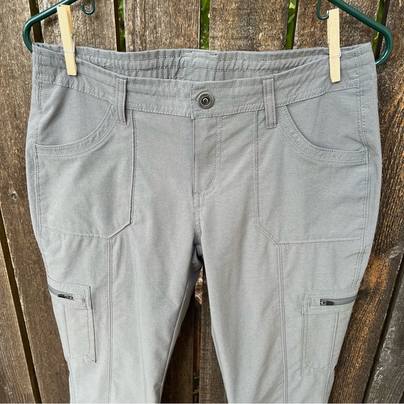 Kuhl Wm’s Horizn Skinny Pants Sz 8 Short In Gray Slate - Picture 9 of 15